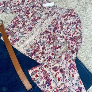 NWT Boho Blouse